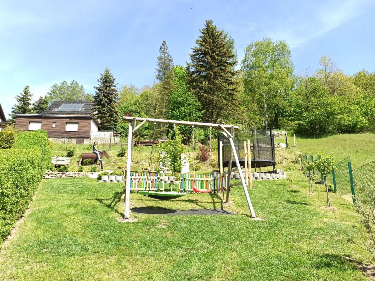 Ferienwohnung Edelmann Markersbach エクステリア 写真